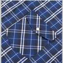 Men's Regular Fit Checkered Cotton Western Shirt
