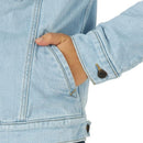 Women's Retro Sherpa Lined Denim Jacket